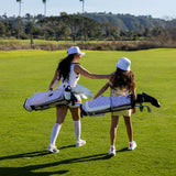 兒童高爾夫球袋/ 粉白格紋(適用於9-12歲)-- Junior Golf Bags/ Pink& White Checker (9-12yo)