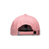 pink golf dad hat with adjustable fit 