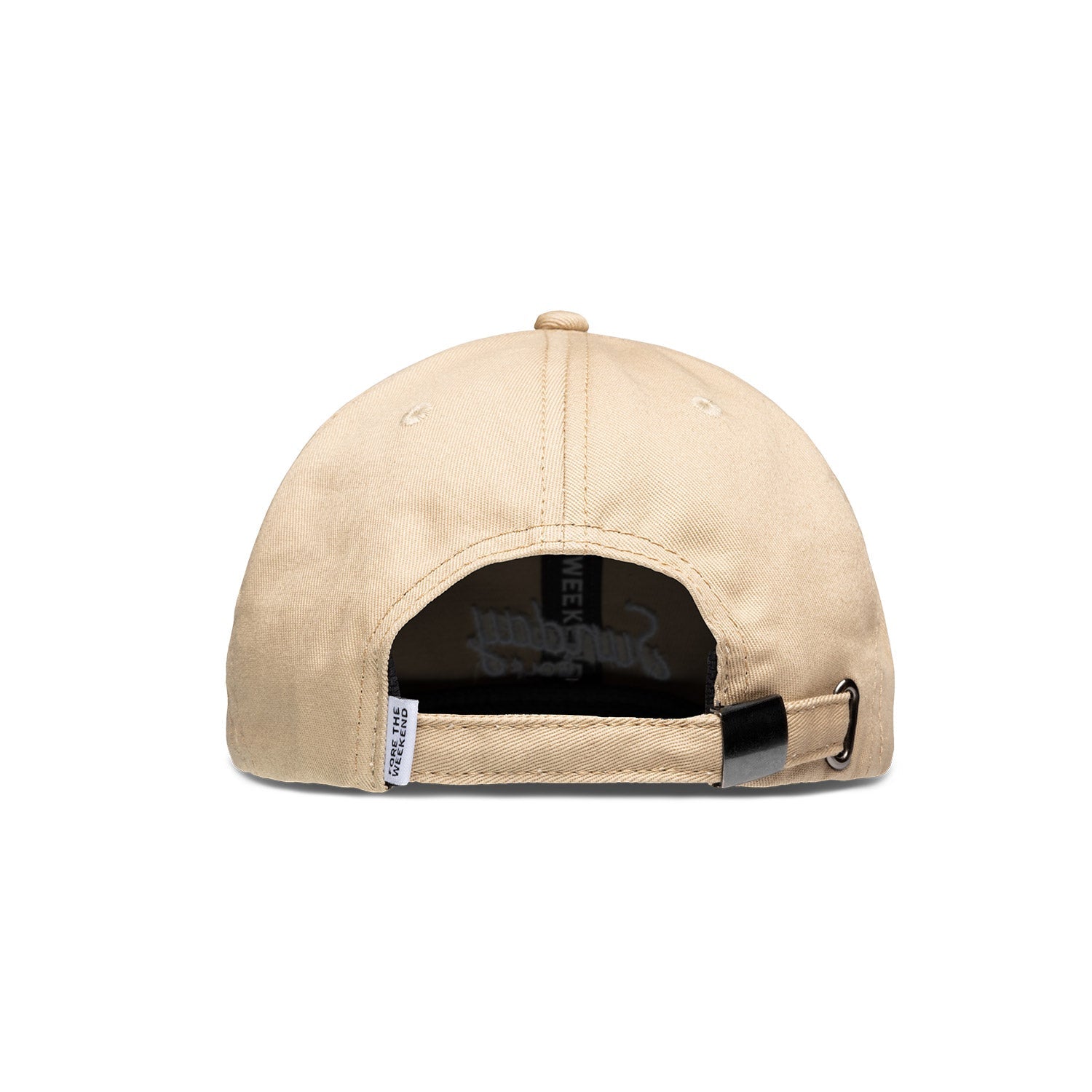 khaki dad golf hat with adjustable size