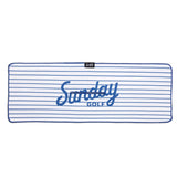 dodgers pinstripe golf towel by sunday golf 