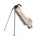 toasted almond loma bag with legs extended 