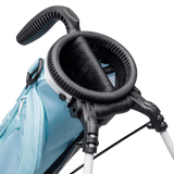 2 way divider top on baby blue loma golf bag