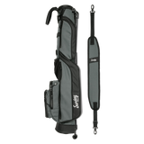 midnight green loma golf bag with shoulder strap side by side 