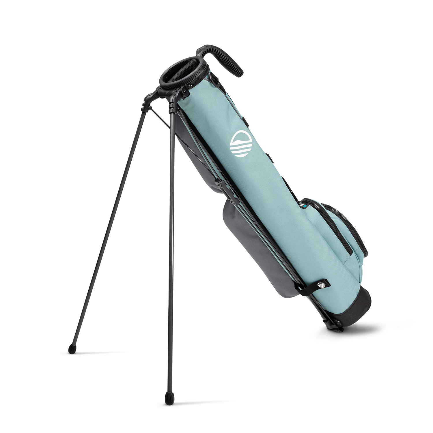 seafoam loma bag with leg stands 