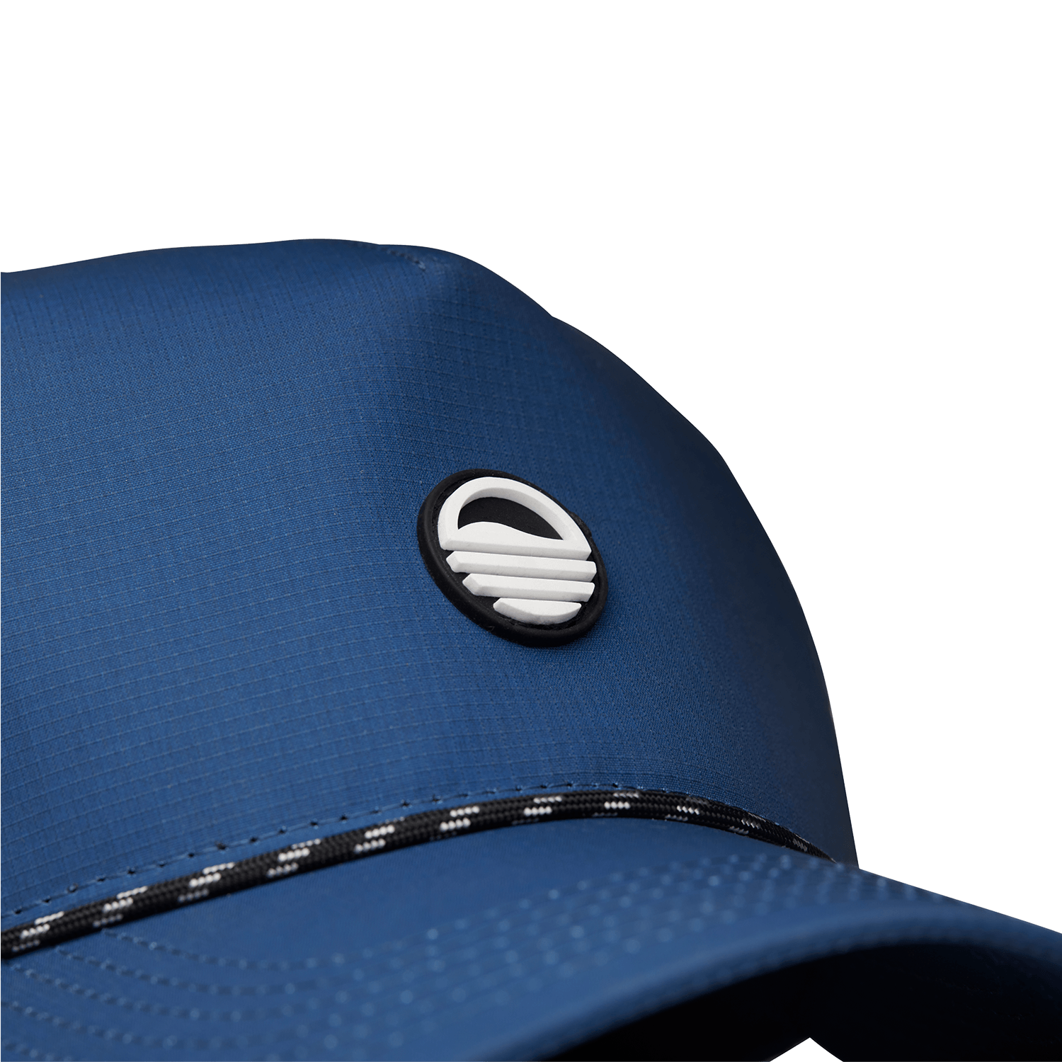 SUNDAZE logo on the sunday golf porter lite golf hat in navy