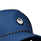 SUNDAZE logo on the sunday golf porter lite golf hat in navy