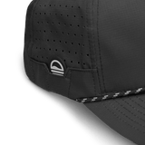 ball mark and holder built into the Sunday Gold porter lite hat in black