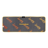 brown red and yellow golf towel by sunday golf