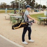 EL CAMINO | Black & Yellow Walking Golf Bag
