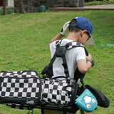 兒童高爾夫球袋/ 黑白格紋(適用於5-8歲)-- Junior Golf Bags/ Black & White Checker (5-8yo)