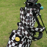 兒童高爾夫球袋/ 黑白格紋(適用於5-8歲)-- Junior Golf Bags/ Black & White Checker (5-8yo)