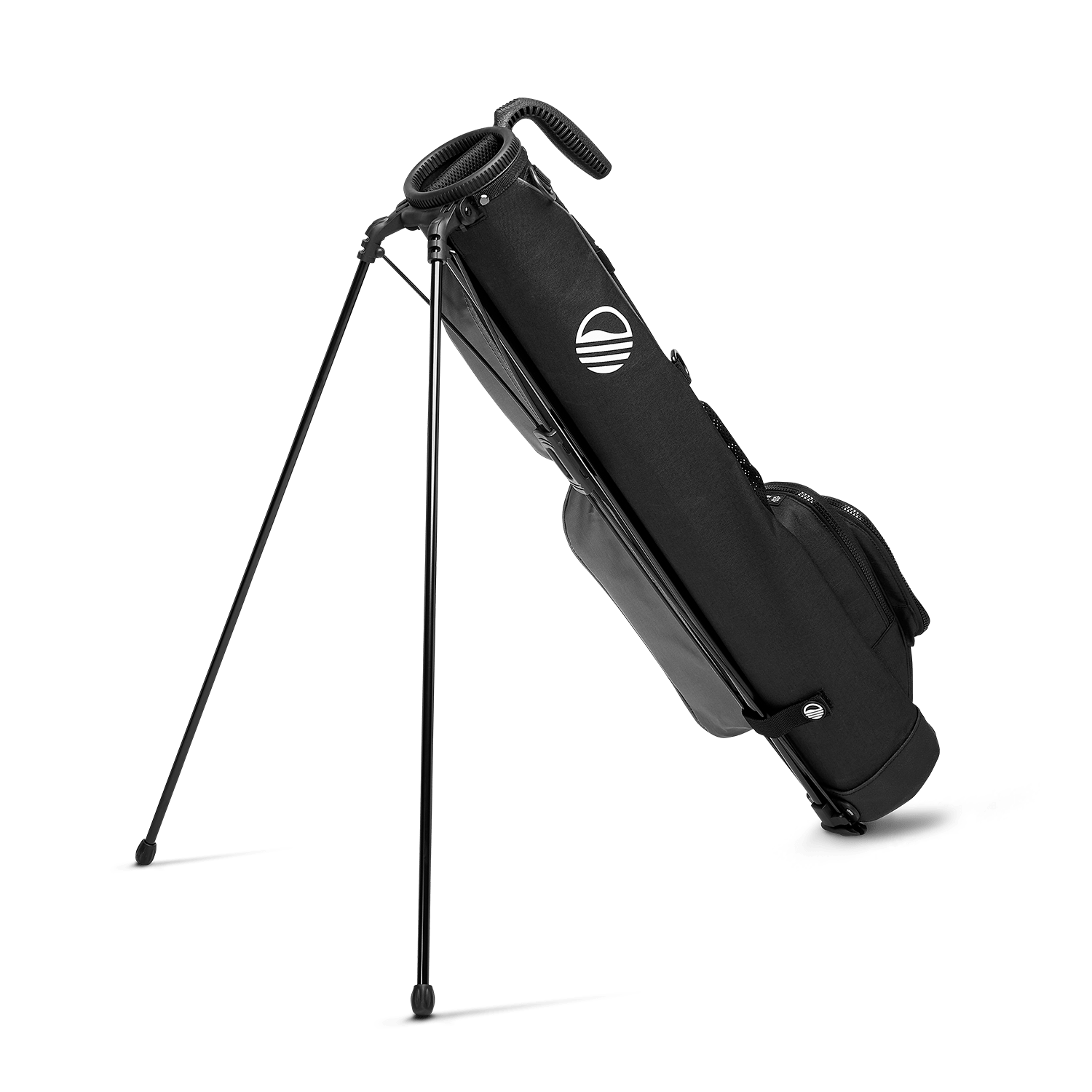 Matte Black Loma Bag with leg stands