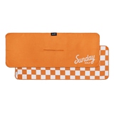 Tailgate Golf Towel | Orange Checker