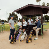 EL CAMINO | Black & Yellow Walking Golf Bag