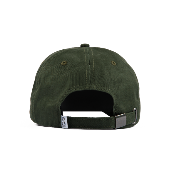 Dad Hat Forest Green Back Shot